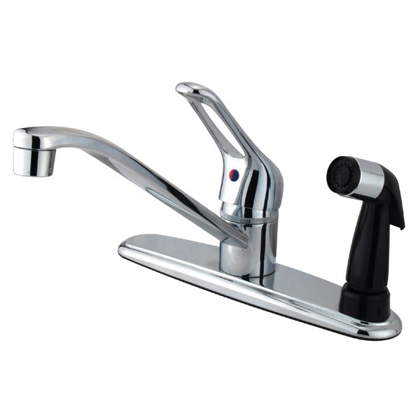 Wyndham Centerset Kitchen Faucet, Chrome